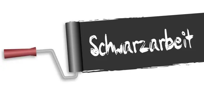 Schwarzarbeit beweisen